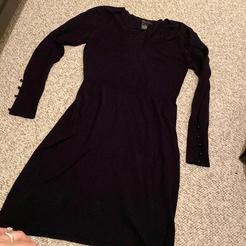 Black sweater dress BCBG